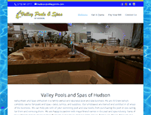 Tablet Screenshot of hudsonvalleypools.com